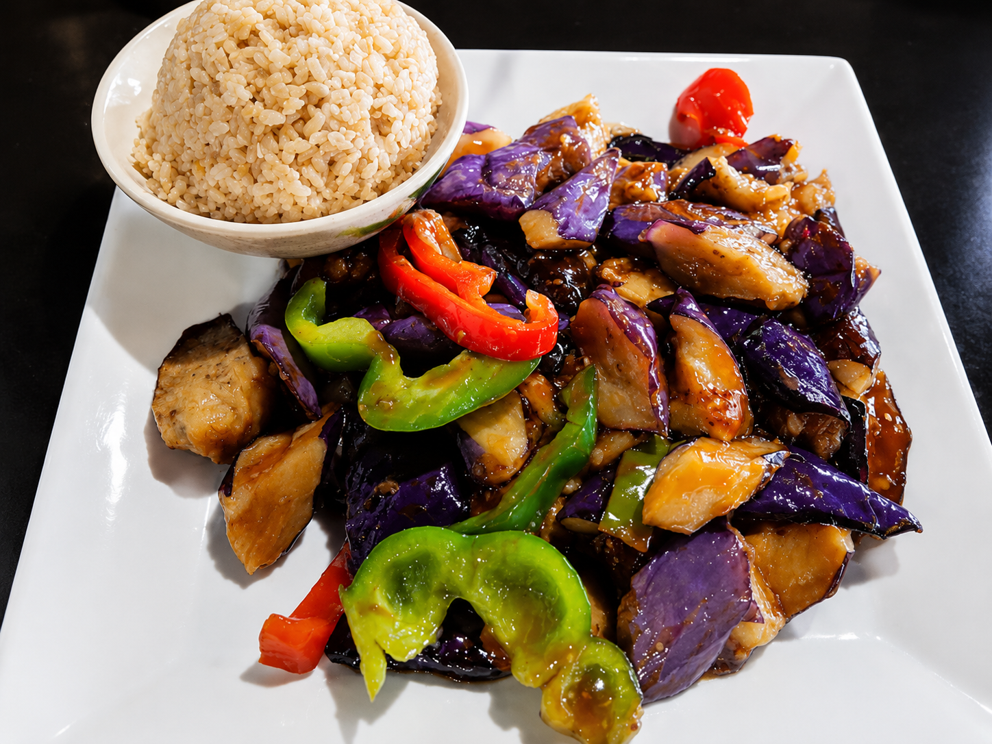 Wild Ginger II eggplant dish
