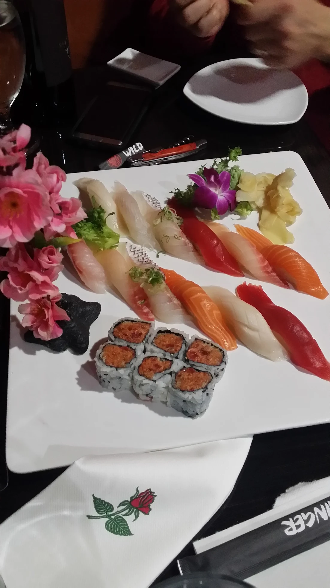 Wild Ginger II maki rolls